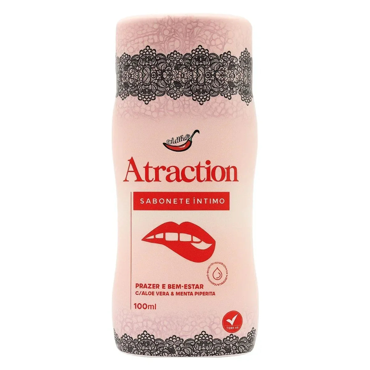 Sabonete Íntimo Feminino pH Neutro Atraction 100ml - Chillies ...