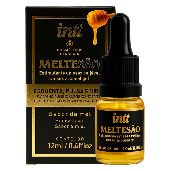 Gel Lubrificante Unissex Meltesão Esquenta Pulsa e Vibra 12ml