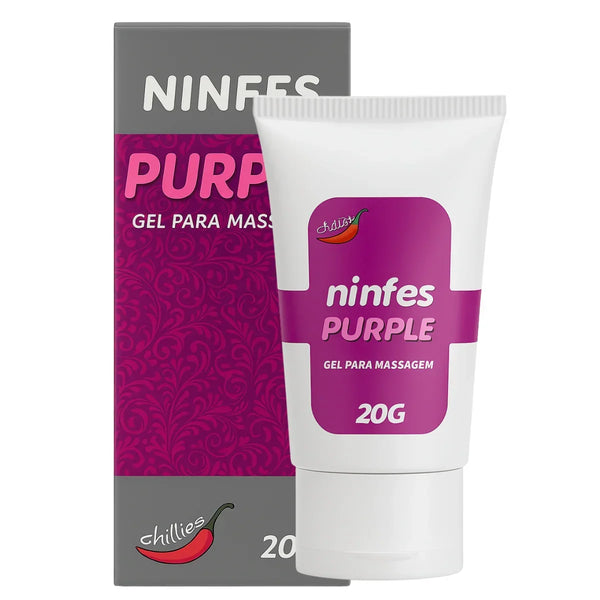 Gel Adstringente Íntimo Feminino Ninfes Purple 20g - Chillies - Shopping do Prazer
