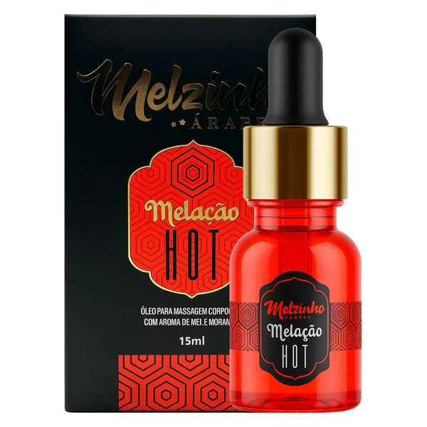Óleo Beijável Melação Hot Sabor Morango 15ml - Chillies - Shopping do Prazer