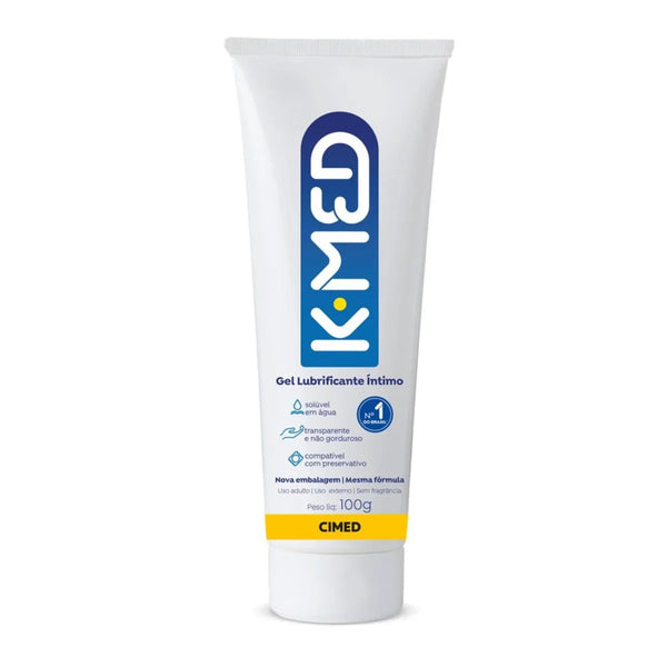 Gel Lubrificante Íntimo K-Med Neutro 100g - Cimed - Shopping do Prazer