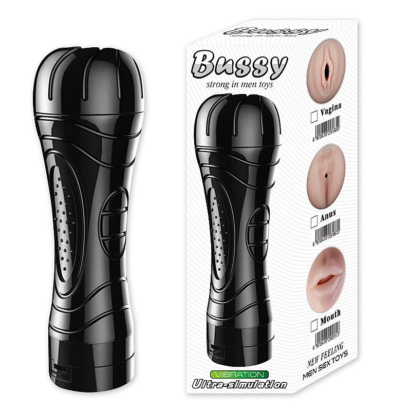 Masturbador Masculino Realista Com Vibrador Anus