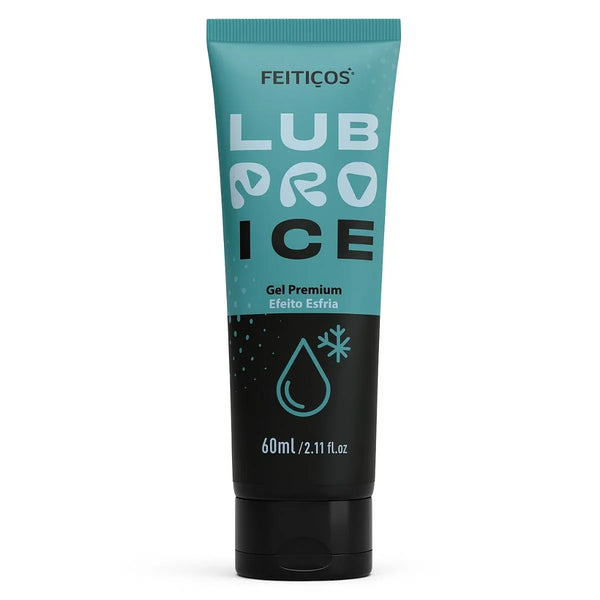Gel Lubrificante Íntimo Beijável Lubpro Ice 60ml - Feitiços - Shopping do Prazer