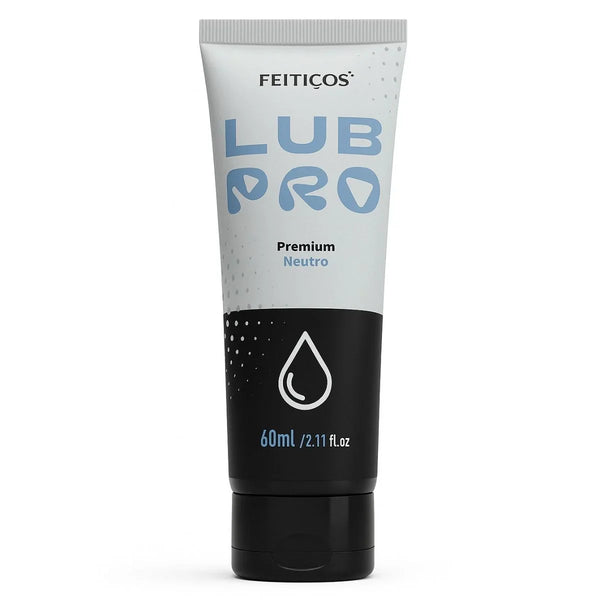 Gel Lubrificante Íntimo Beijável Lubpro Neutro 60ml - Feitiços - Shopping do Prazer