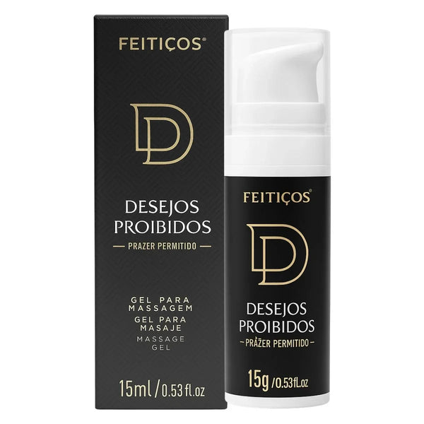 Gel Dessensibilizante Íntimo Desejos Proibidos 15g - Feitiços - Shopping do Prazer