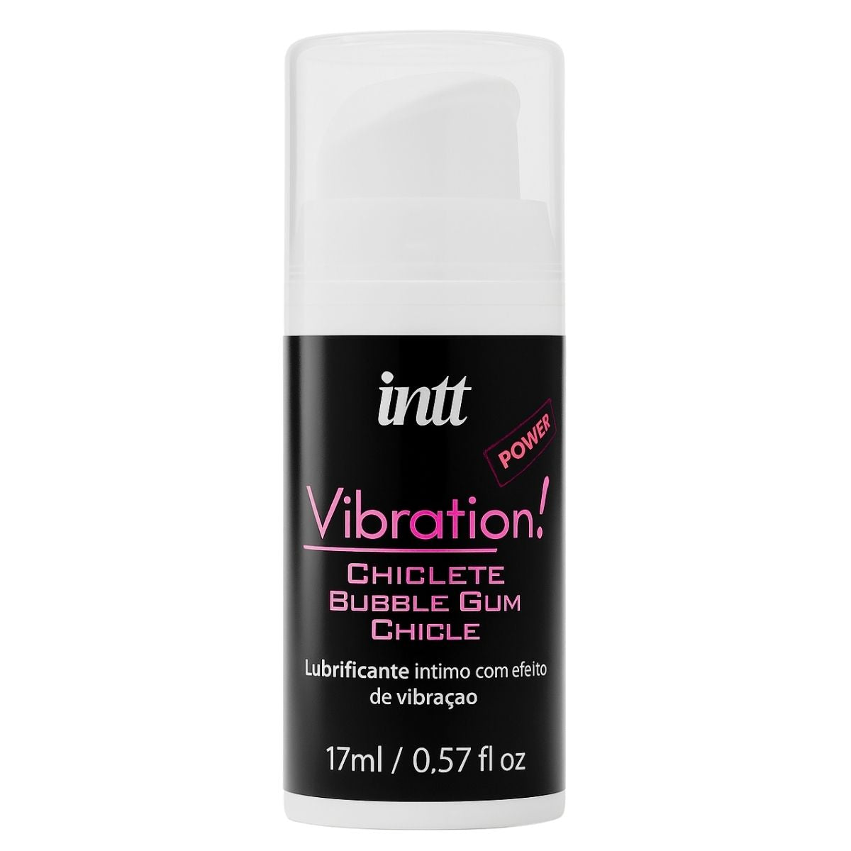 Gel com Efeito Vibração Vibration Power Chiclete 16g