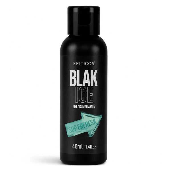 Gel Excitante Beijável Blak Ice Superfresh 40ml - Feitiços - Shopping do Prazer