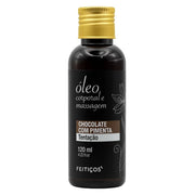Óleo Corporal Para Massagem Sensual Chocolate com Pimenta 120ml - Feitiços - Shopping do Prazer