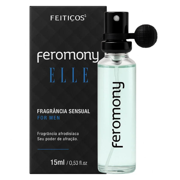 Perfume Masculino Elle 15ml - Feitiços - Shopping do Prazer