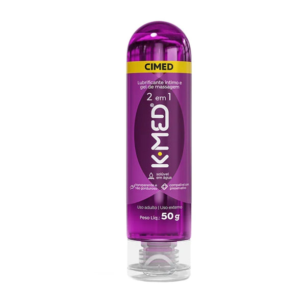 Gel Lubrificante Íntimo 2 em 1 K-Med Neutro 50g - Cimed