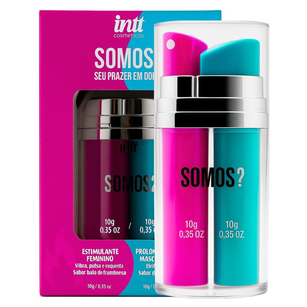 Gel Excitante Feminino E Gel Prolongador Masculino Somos 2