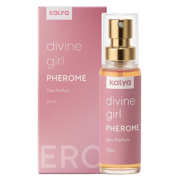 Perfume Feminino Com Feromônio Divine Girl 15ml
