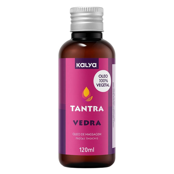 Óleo Corporal Para Massagem Tântrica Tantra Vedra 120ml