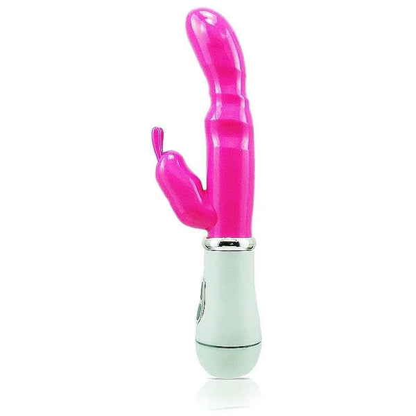 Vibrador Feminino Ponto G e Clitóris Coelhinho Jack Rabbit 12 Modos de Vibração Cor Pink