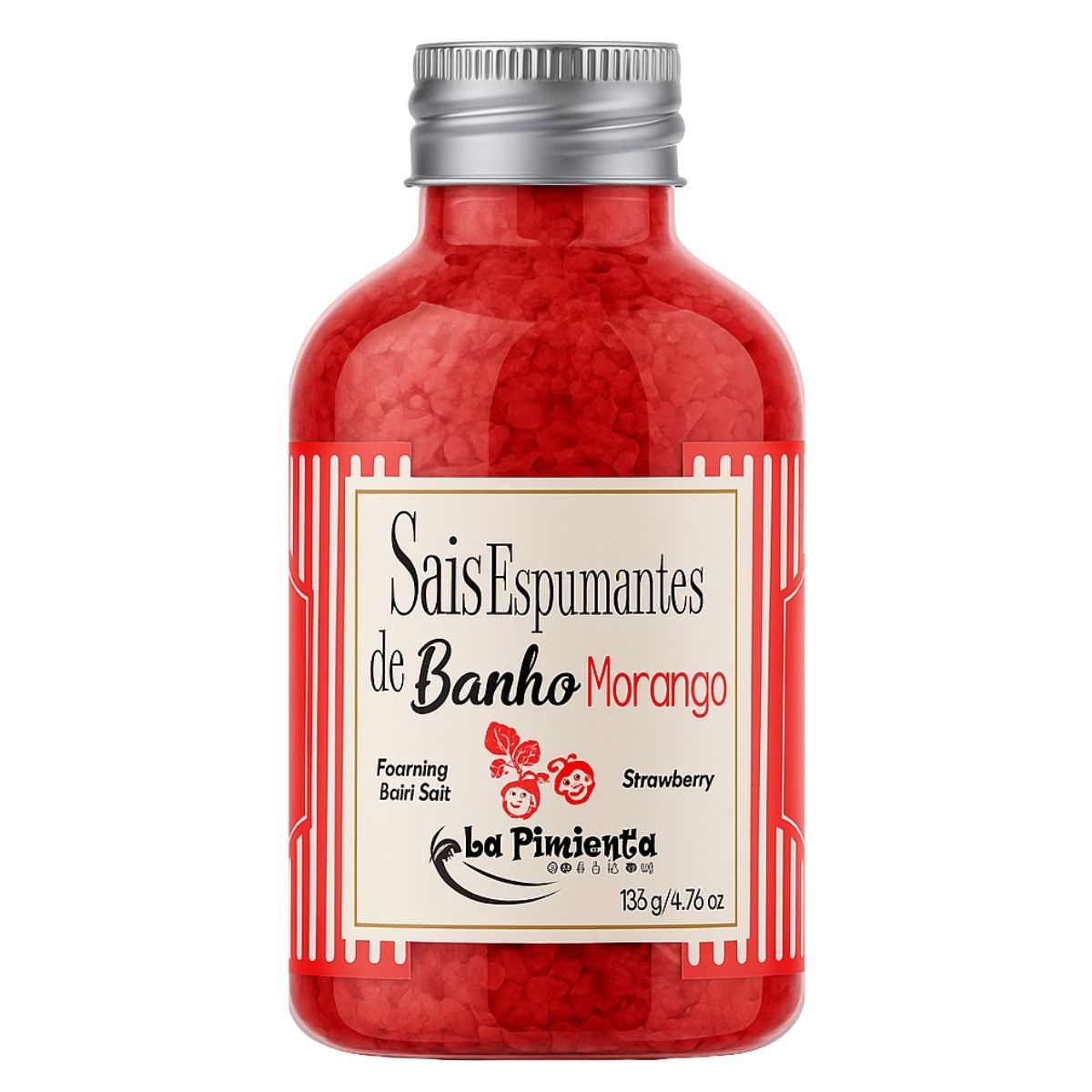 Sais de Banho Espumante Pera 135g