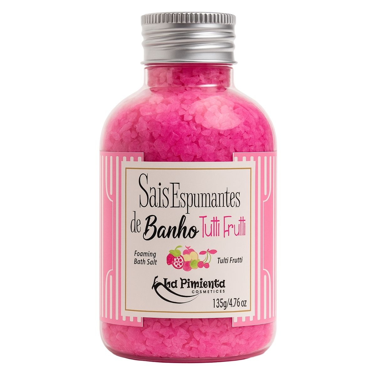 Sais de Banho Espumante Pera 135g