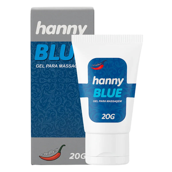 Gel Dessensibilizante Íntimo Hanny Blue 20g - Chillies - Shopping do Prazer