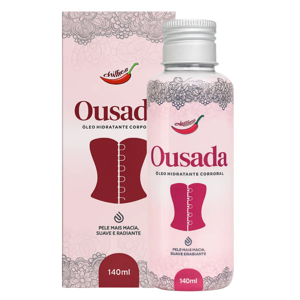 Óleo Corporal Para Massagem Sensual Ousada 140ml - Chillies - Shopping do Prazer