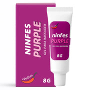 Gel Adstringente Íntimo Feminino Ninfes Purple 8g - Chillies - Shopping do Prazer