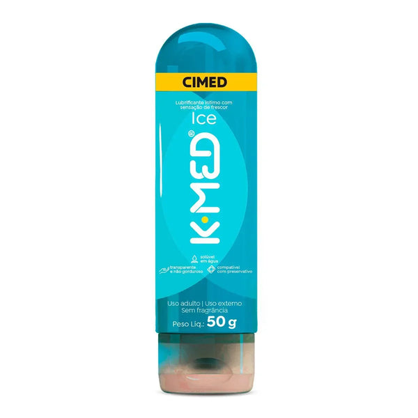 Gel Lubrificante Íntimo 2 em 1 K-Med Ice 50g - Cimed