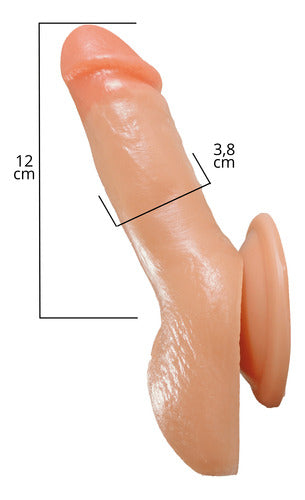 Prótese de Borracha Grosso Executivo 12x4cm