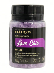 Sais De Banho Com Aroma Love Chic 100g - Feitiços - Shopping do Prazer