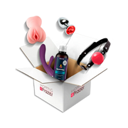 Clube do Prazer - Vibrador Personal Bullet Triplo 3 em 1 Próstata Sucção Próteses Prótese com Ventosa Próstata Peniana sem Vibrador Peniana Anel Peniano Plug Anal Ducha Fita Corda Amarra Restritor Separador Kit Bdsm Venda Para Olhos