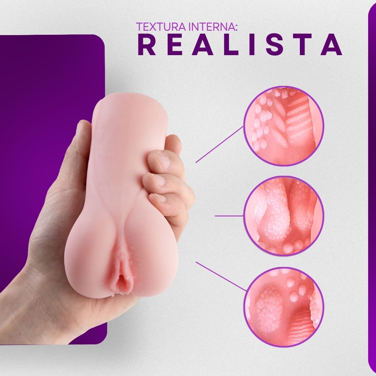 Masturbador Masculino Vagina Realista