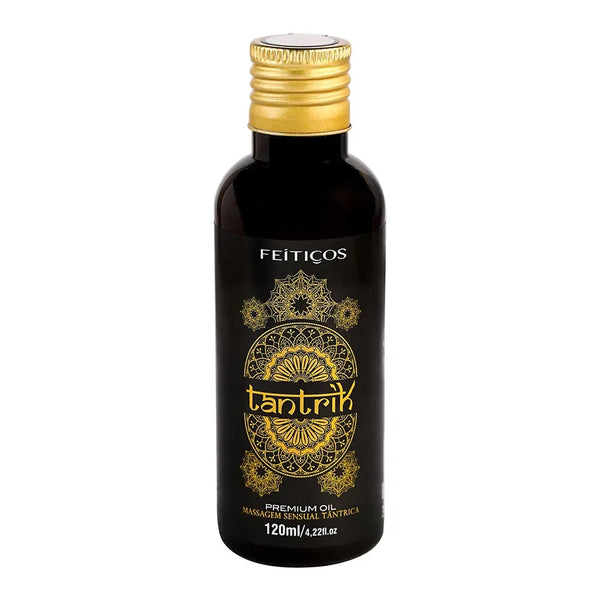 Óleo Corporal Para Massagem Sensual Tantrik 120ml - Feitiços - Shopping do Prazer